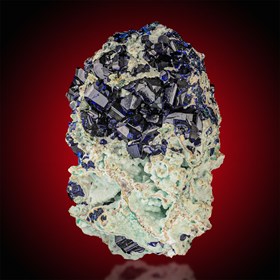 Azurite -Tsumeb Mine (Tsumcorp Mine) | Tsumeb | Otjikoto Region | Namibia